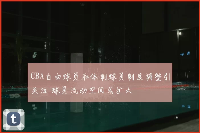 CBA自由球员和体制球员制度调整引关注 球员流动空间或扩大